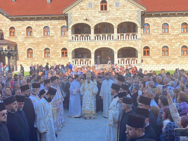 U Manastiru Miloševac kod Prijedora održano crkveno narodno-liturgijsko sabranje (VIDEO)