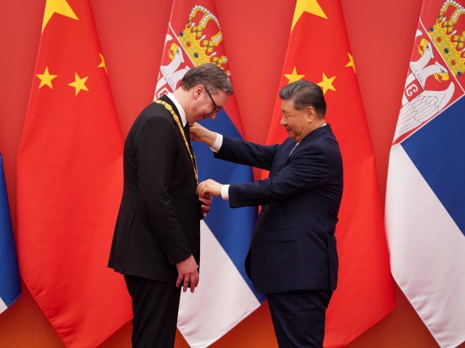 Vučić u Kini odlikovan Ordenom prijateljstva: Hvala na poštovanju prema Srbiji; Si Đinping: Povjerenje čvrsto kao stijena