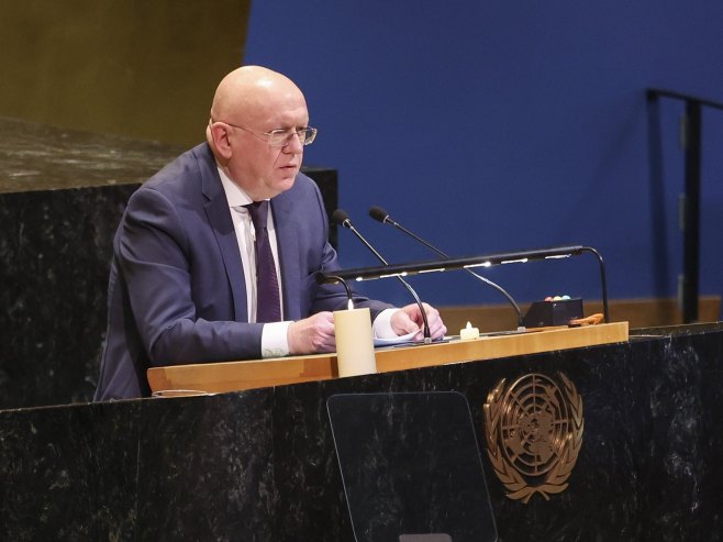 Nebenzja: Reakcija na tragediju u Starobeljsku je moralni krah Zapada