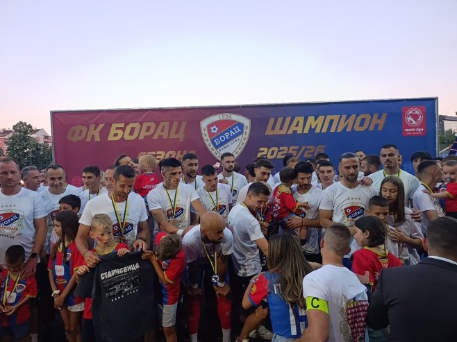 Proslava titule - Foto: RTRS