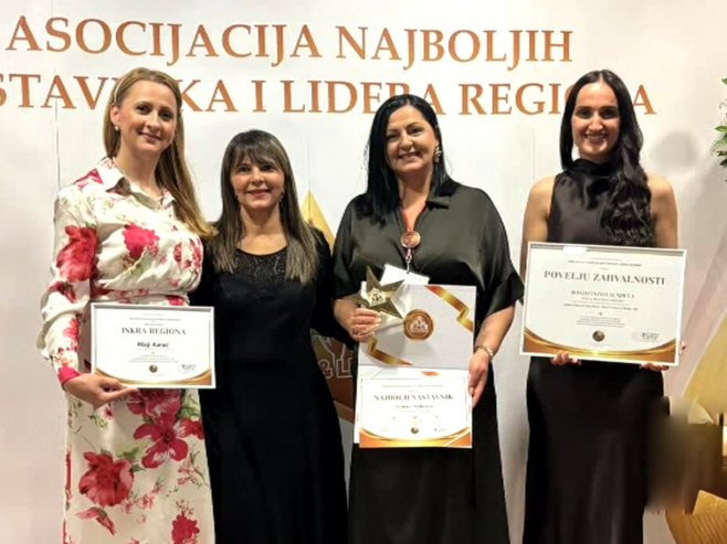 Јelena Vrhovac nastavnica iz Banjaluke - najbolja u regionu (VIDEO)