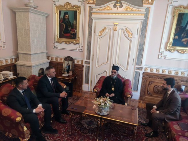 Premijer Srpske sa mitropolitom banjalučkim Јefremom
