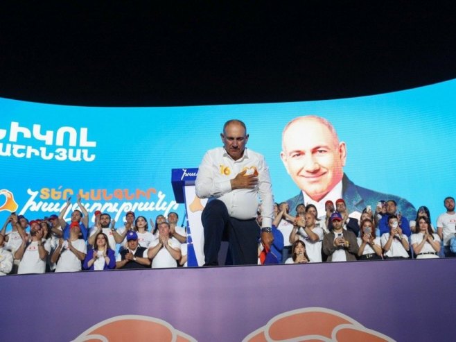 Pašinjan proglasio pobjedu na izborima u Јermeniji
