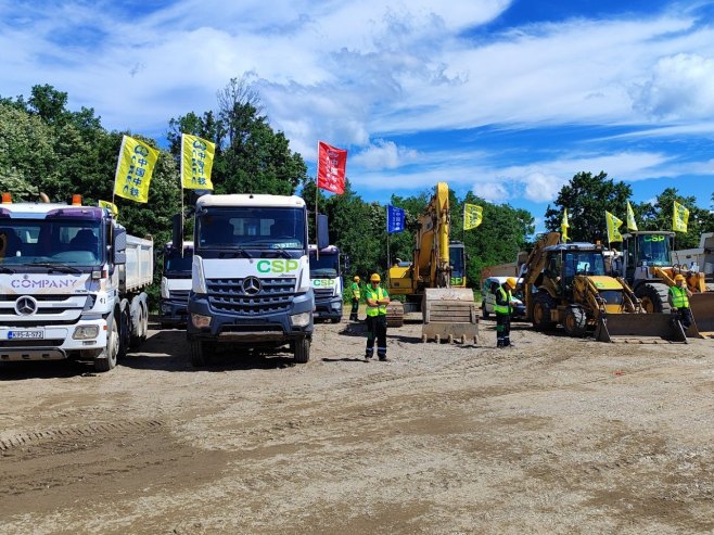 Sve spremno za svečani početak radova na izradnji auto-puta Bijeljina–Brčko (FOTO)