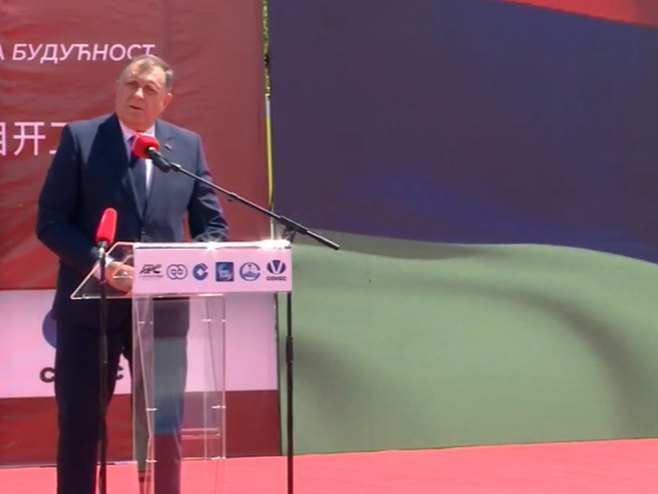 Dodik: Zbog Srbije i naše ljubavi prema njoj gradimo poveznicu; Zahvalni Kini za podršku (VIDEO)