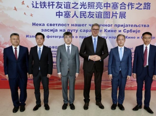 Vučić: Vjerujem u čelično prijateljstvo Srbije i Kine i srpskog i kineskog naroda Vučić: Vjerujem u čelično prijateljstvo Srbije i Kine i srpskog i kineskog naroda