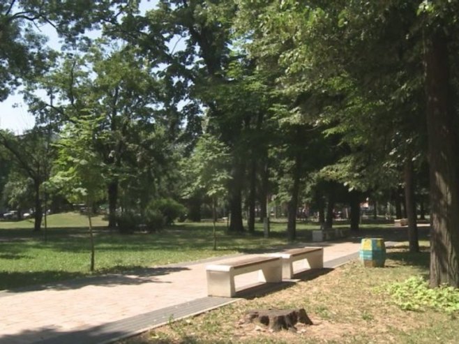 Park u Bijeljini - Foto: RTRS