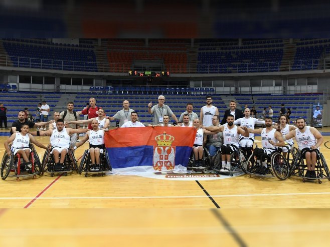 Prijateljska utakmica u košarci u kolicima: Nova pobjeda Srbije