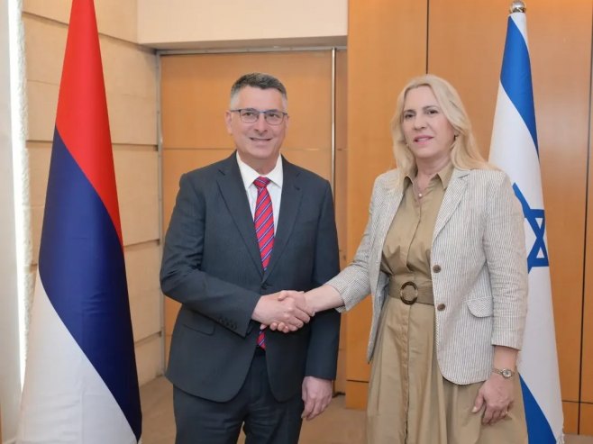 Cvijanović sa Gideonom: Јoš jednom potvrđeno prijateljstvo Srpske i Izraela