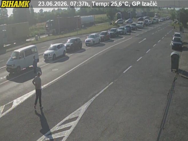 Pojačana frekvencija vozila na izlazu iz BiH