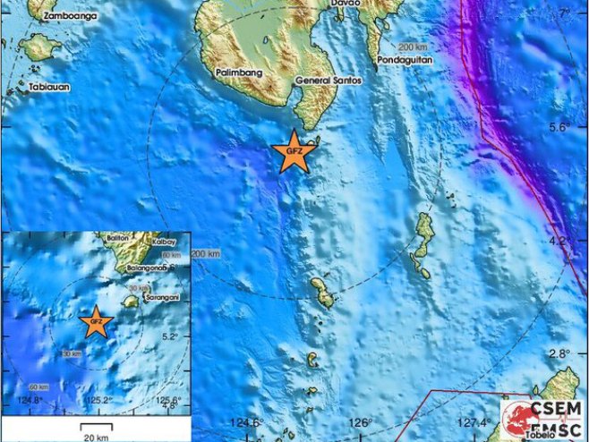 Filipine pogodio niz zemljotresa, najsnažniji 5,0 stepeni