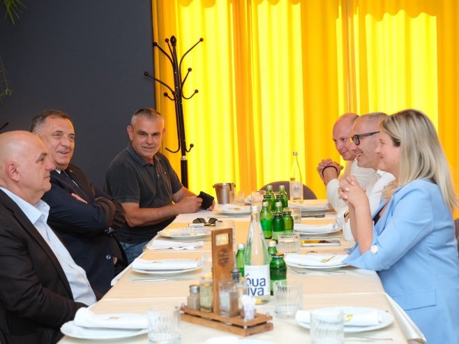Milorad Dodik u Prnjavoru - Foto: Ustupljena fotografija