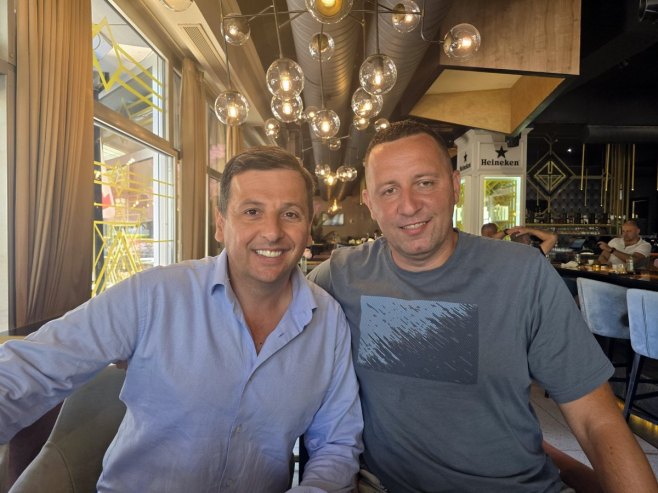 Nebojša Vukanović i Saša Lazić (Foto: Nebojša Vukanović - blog) - 