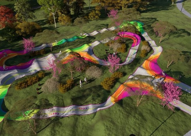 "Pumptrack" staza (Foto: Gradska uprava Banjaluka) - 