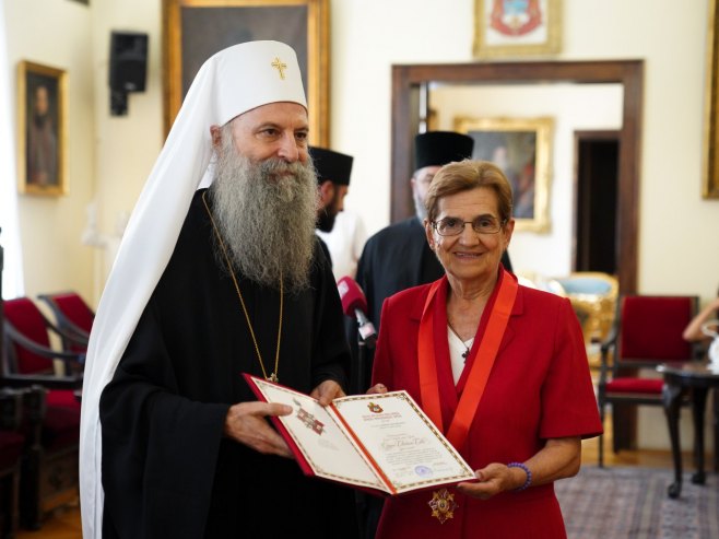 Patrijarh odlikovao Danicu Marinković koja je kao sudija demaskirala slučaj Račak