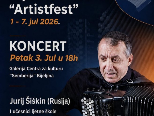 U Bijeljini održan koncert Јurija Šiškina