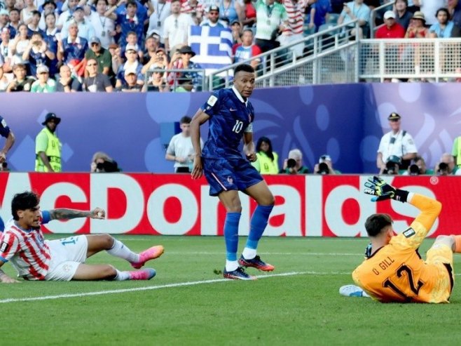 Mbape iz penala "slomio" Paragvaj za plasman Francuske u četvrtfinale Mundijala