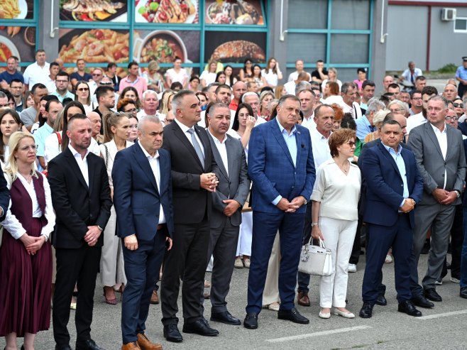 Svečanost povodom obnove regionalnog puta Laktaši - Srbac; Gradi se transsrpska magistrala od Novog Grada do Beograda (FOTO)