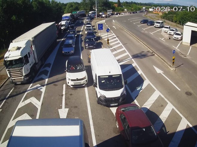 Pojačana frekvencija vozila na više graničnih prelaza