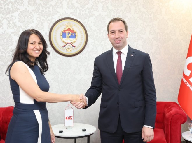 Bojana Kurešević i Goran Selak Bojana Kurešević i Goran Selak - Foto: SRNA