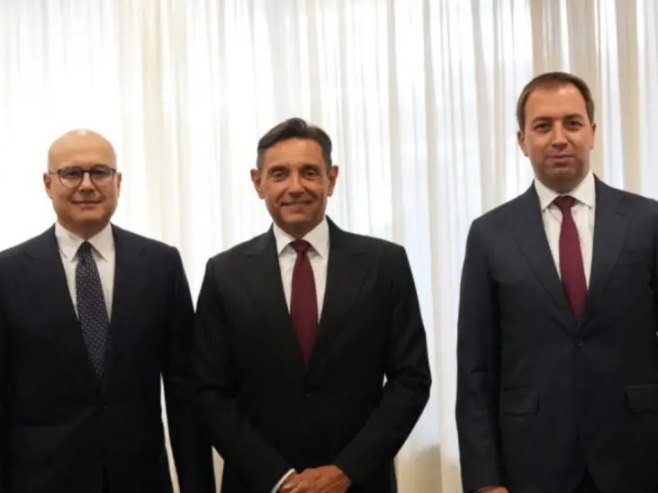 Miloš Vučević, Aleksandar Vulin i Goran Selak Miloš Vučević, Aleksandar Vulin i Goran Selak - Foto: Ustupljena fotografija