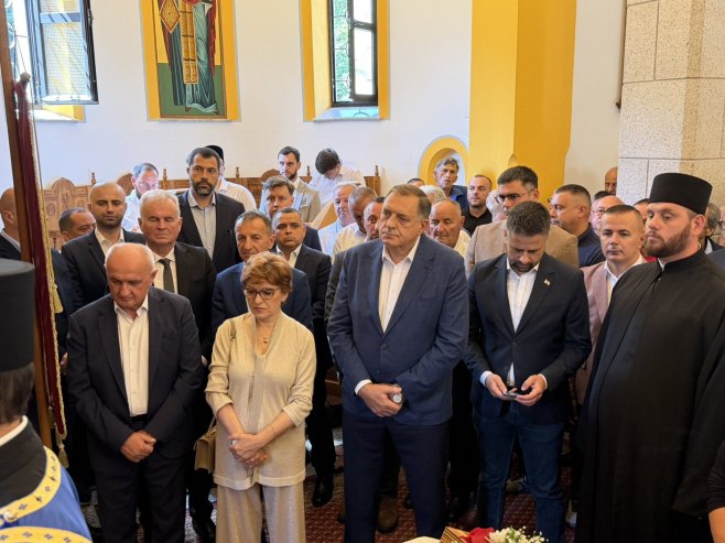 Manastir Osovica obilježava praznik Presvete Bogorodice Trojeručice, prisustvuje Dodik (FOTO)