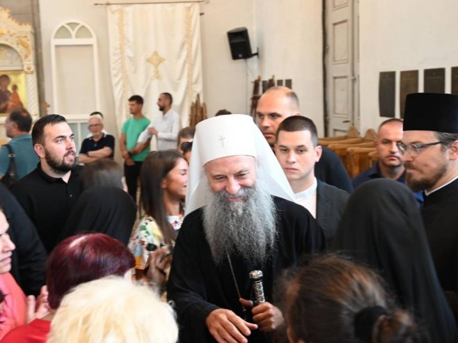 Patrijarh Porfirije u Nikšiću: Ovdje nikada ne dolazim  kao stranac