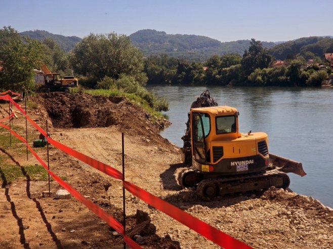 Počela izgradnja obaloutvrde na Drini vrijedna 4,3 miliona KM