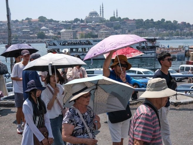 Najtoplija zemlja u Evropi je Turska sa 43, na svijetu Iran sa 50 stepeni