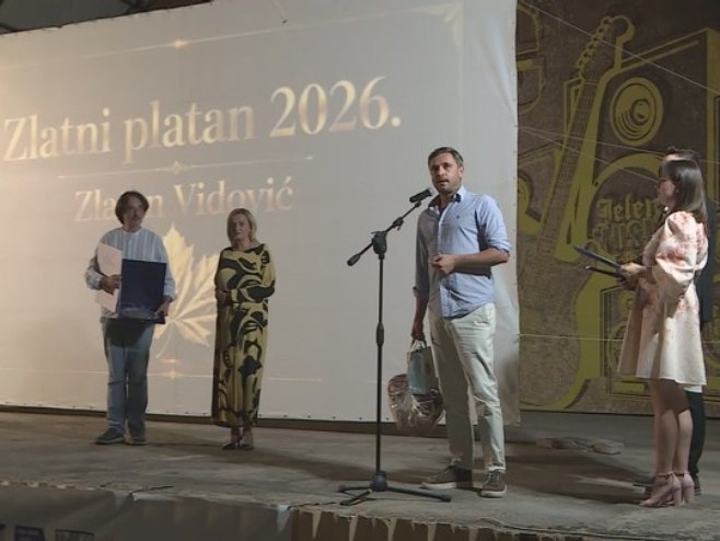 Dodjelom nagrade "Zlatni platan" Zlatanu Vidoviću završen Festival u Trebinju