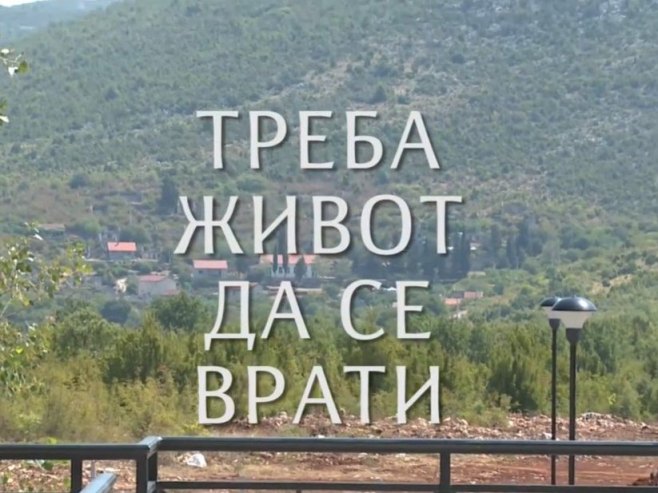 "Treba život da se vrati" - Foto: Screenshot