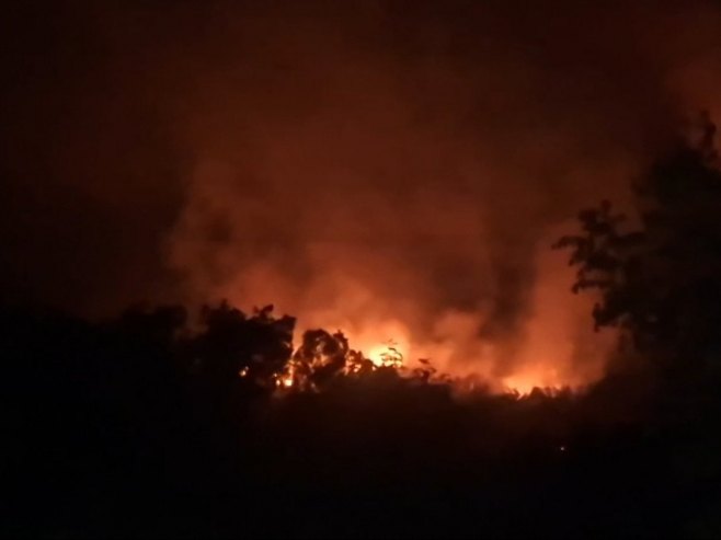 Kuće na požarištima kod Trebinja nisu ugrožene (VIDEO)