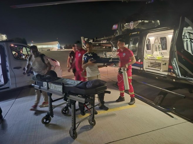 Helikopteri MUP-a Srpske pomažu u gašenju požara kod Trebinja i izveli hitan medicinski let do Beograda