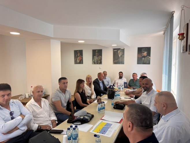 Sastanak u Gradskoj boračkoj organizaciji Trebinje - Foto: RTRS