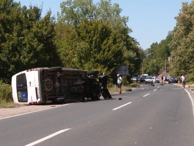 Završen uviđaj u Zelenom viru, vozila saobraćaju naizmjenično