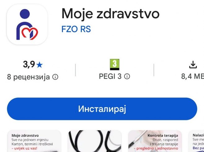 Pristupne podatke za aplikaciju "Moje zdravstvo" preuzmite u poslovnicama FZO