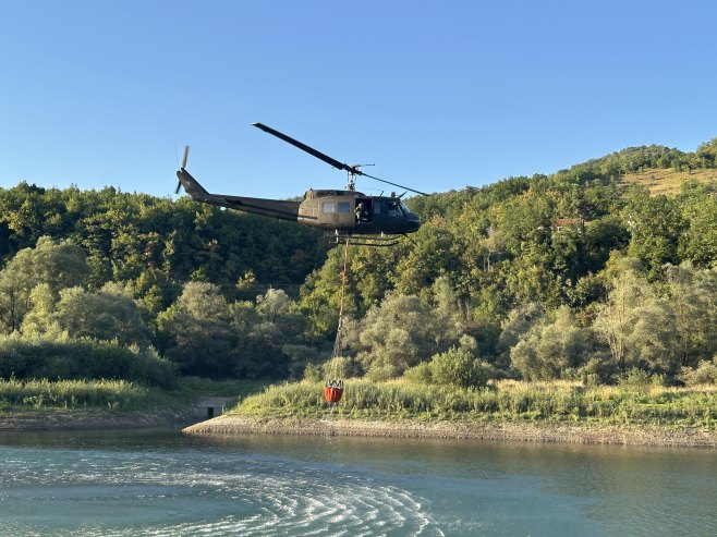 Dodatno angažovanje OS u gašenju požarištana području Konjica, Nevesinja i Bosanskog Grahova