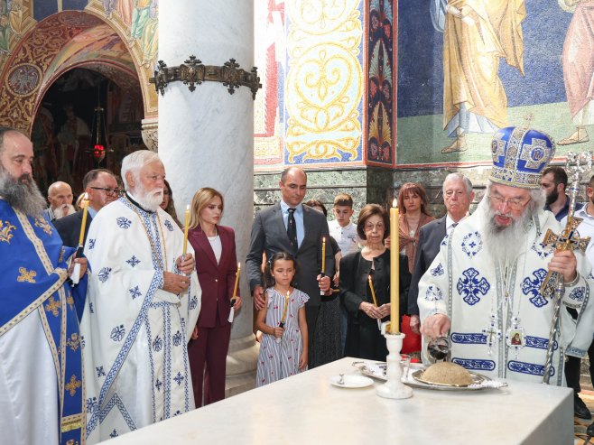 Liturgija i pomen kralju Petru Prvom Karađorđeviću - Foto: SRNA