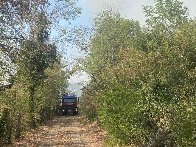 Bijeljina: Požar u Amajlijama (FOTO)