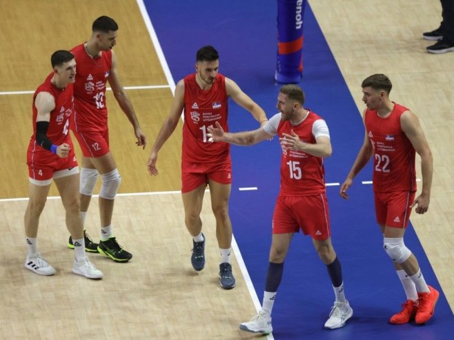 Odbojkaši Srbije (Foto: EPA/ANDREJ CUKIC) Odbojkaši Srbije (Foto: EPA/ANDREJ CUKIC) -