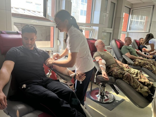 Više od 60 pripadnika EUFOR-a darovalo krv u Banjaluci