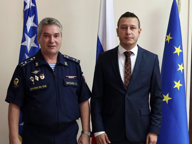 Goganović razgovarao sa vojnim atašeom Ruske Federacije