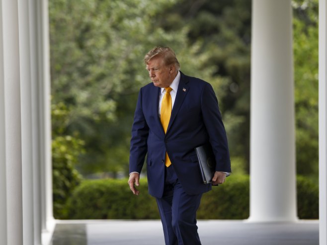 Donald Tramp (Foto: EPA/WILL OLIVER / POOL) - 