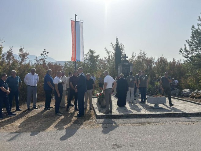U Petrovom Poljicu kod Trebinja služen pomen za pripadnike Trebinjske brigade Vojske Srpske