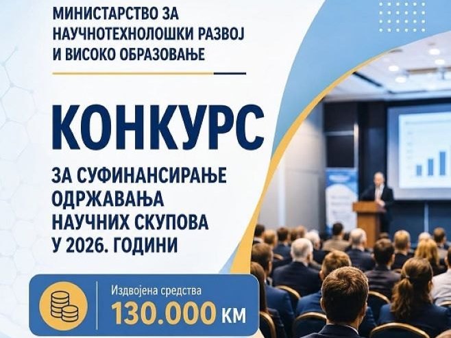 Za sufinansiranje naučnih skupova 130.000 KM