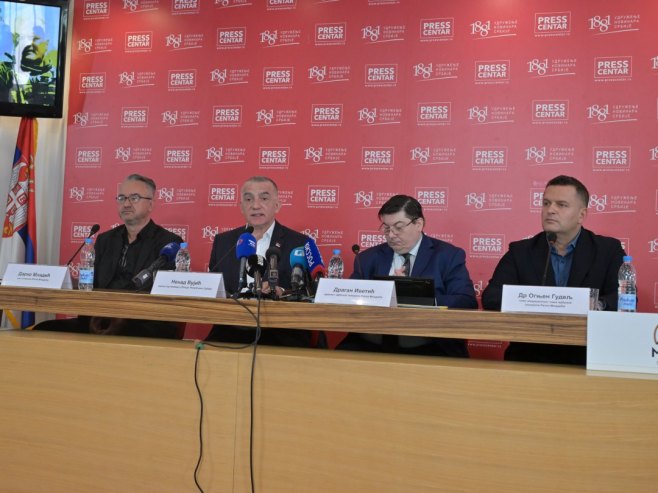 Konferencija za novinare (foto: TANJUG/ OLIVER BUNIĆ) - 