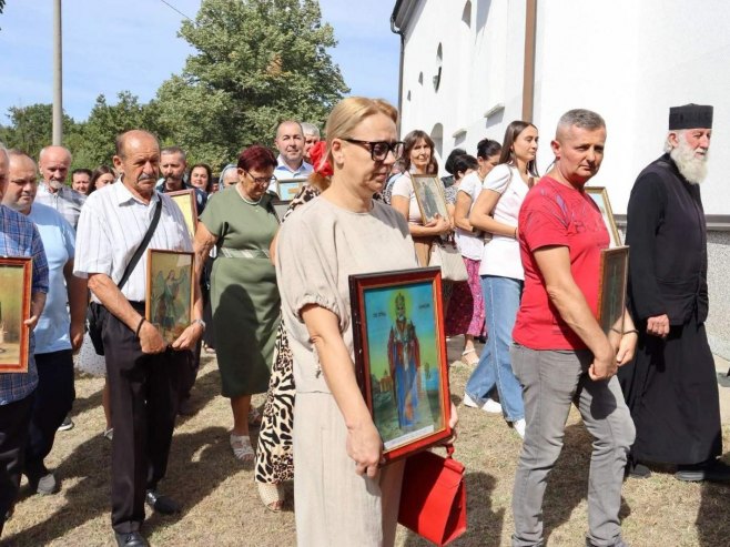 Mitropolit Fotije služio liturgiju u Priboju - Foto: RTRS