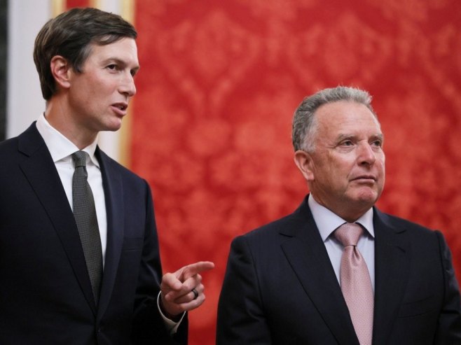 Vitkof i Kušner doputovali u Kijev (VIDEO)