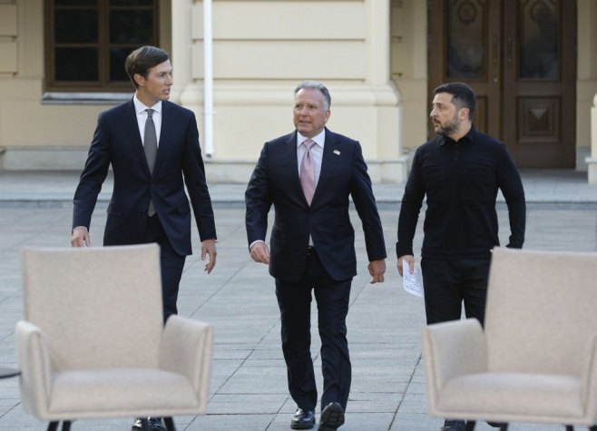 Zelenski Vitkofu i Kušneru: Bolje ste nas zaštitili od "patriota", dolazite češće