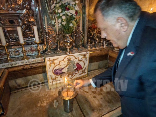 Dodik posjetio Hristov grob
